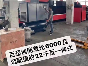 激光切割專(zhuān)用螺桿機(jī)案例