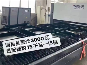 激光切割專(zhuān)用螺桿機(jī)案例